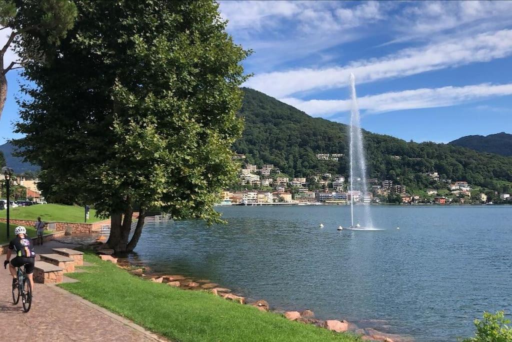 Tresa Bay House - Lugano Lake 拉韦纳蓬泰特雷萨 外观 照片
