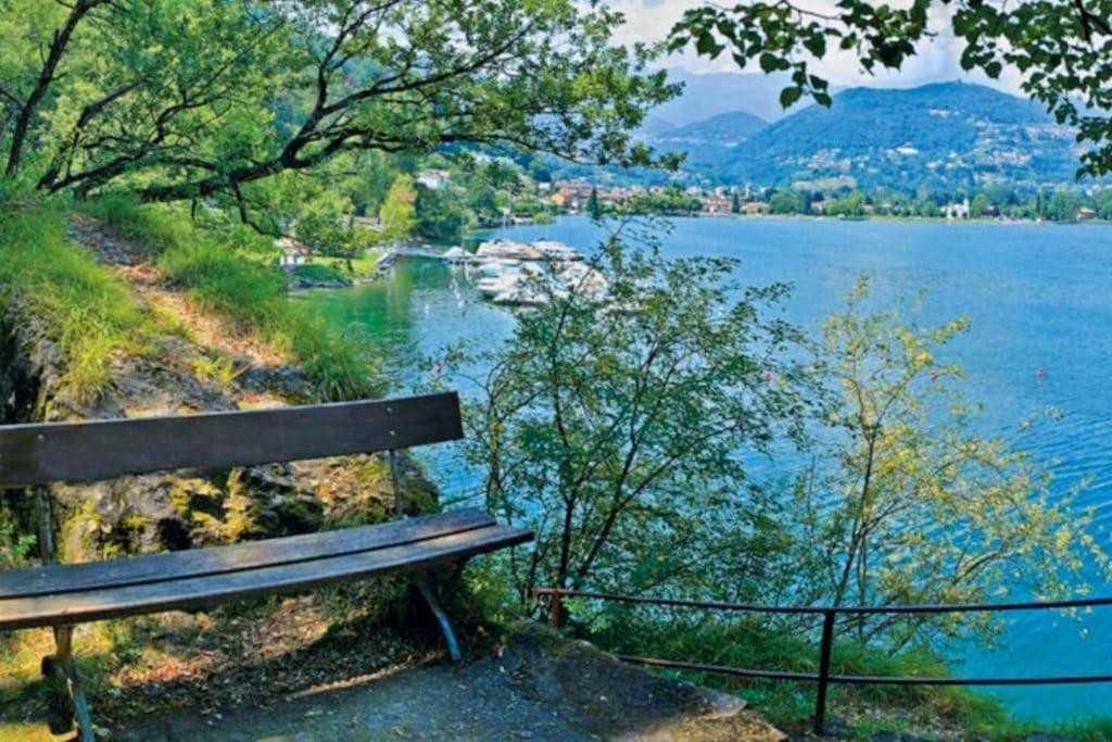Tresa Bay House - Lugano Lake 拉韦纳蓬泰特雷萨 外观 照片